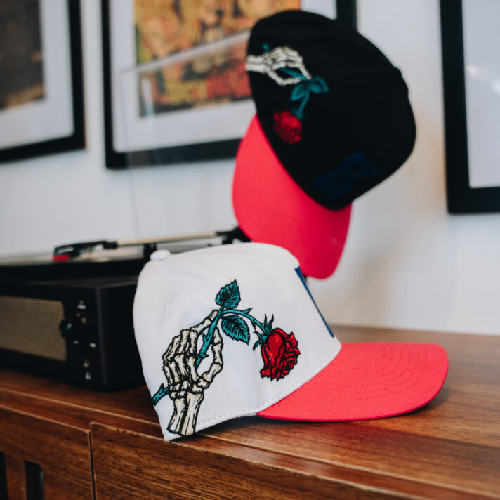 BLVKWALL Dead Flower Snapback