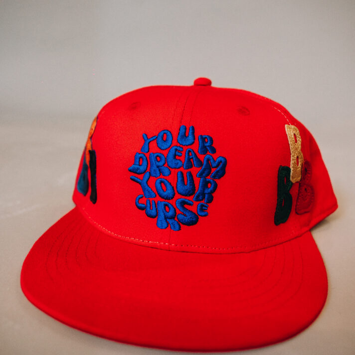 Signature B Leather Patch Cap
